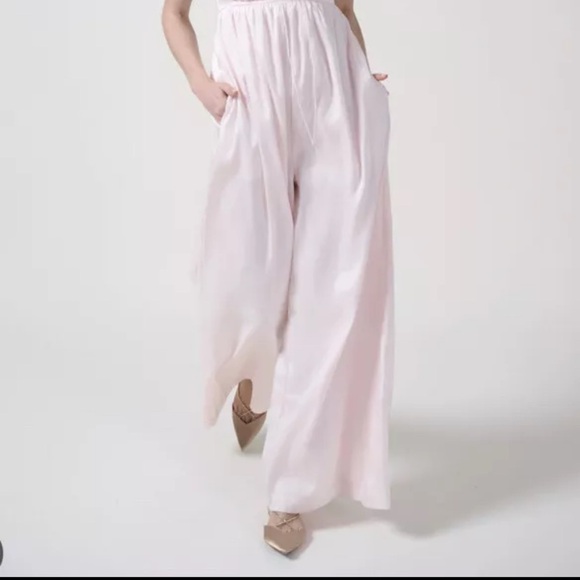 Pink Ruffle Jumpsuit - Picture 3 of 4